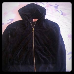 Black Juicy zip up
